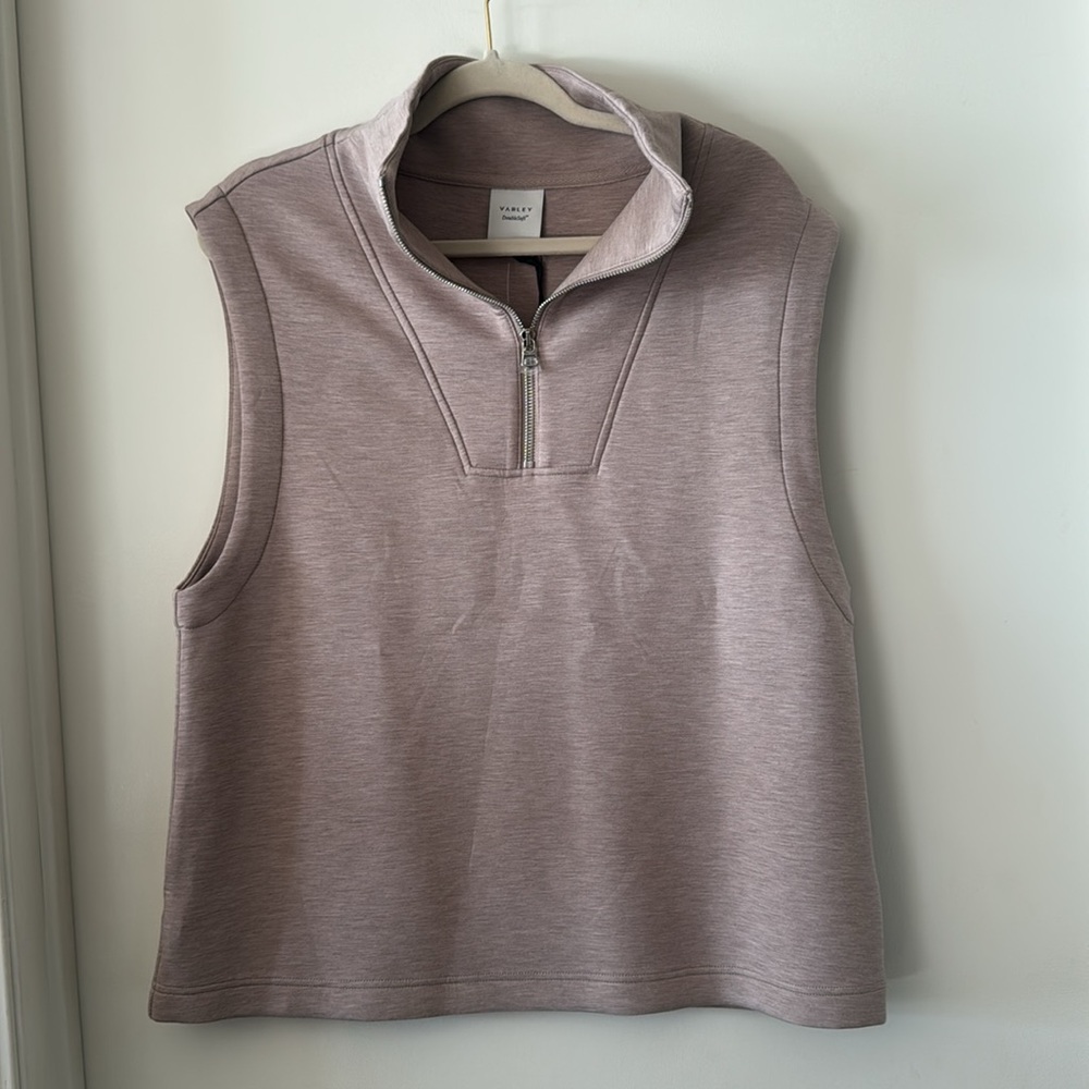 NWT Varley Magnolia Sleeveless Half-Zip Pullover - Picture 6 of 9